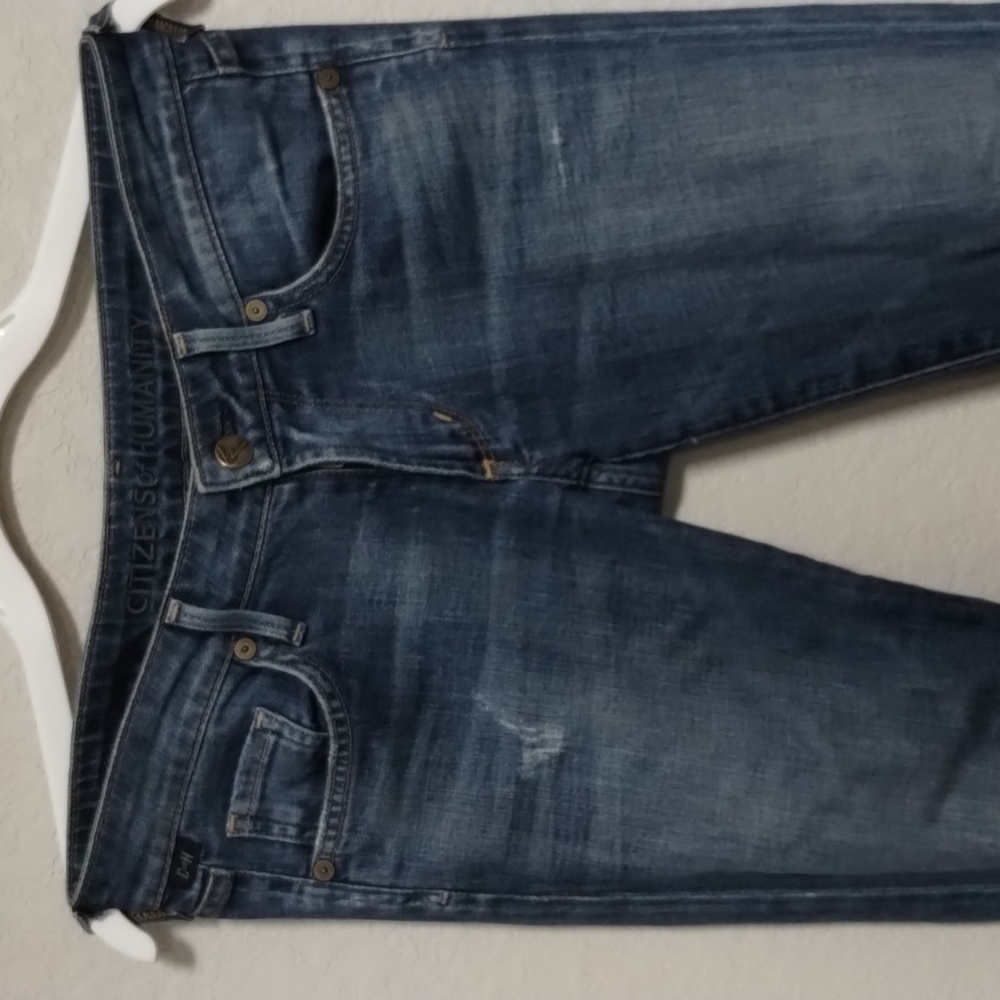 Citizens of Humanity Medium Wash Denim Jeans - Picture 6 of 9